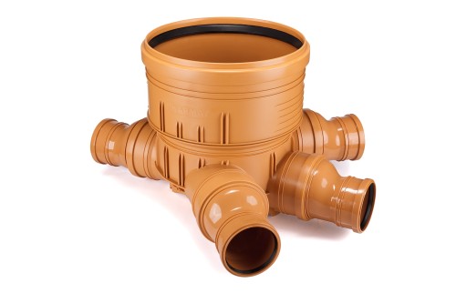 Kineta zbiorcza bosy koniec Ø 315/125  do rury gładkiej Karmat