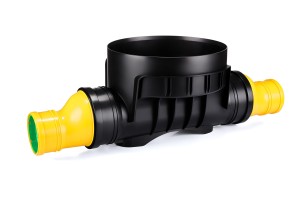 Kineta przelotowa EKO z przyłączem drenarskim Ø 315/72-100 do rury karbowanej Karmat