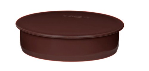 Korek rynnowy Ø110 brąz Karmat