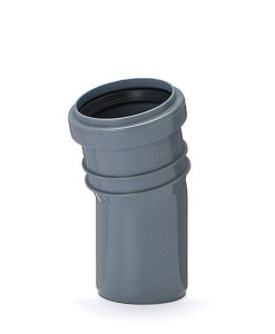 Kolano szare PP ø 50 / 15° Karmat