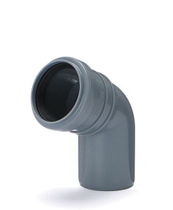 Kolano szare PP ø 50 / 67° Karmat