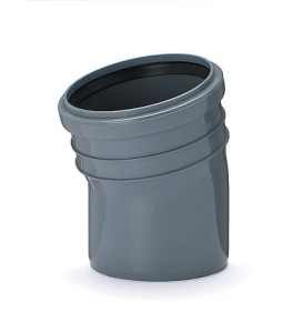 Kolano szare PP ø 110 / 15° Karmat