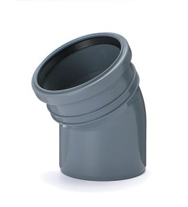 Kolano szare PP ø 110 / 30° Karmat