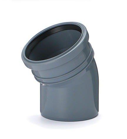 Kolano szare PP ø 110 / 30° Karmat