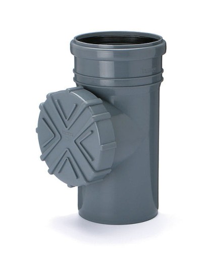 Czyszczak szary PP ø 110 Karmat