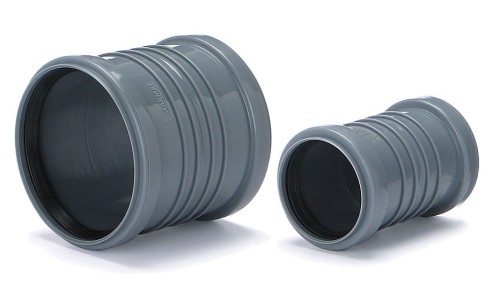 Nasuwka Ø 110 szara PP Karmat