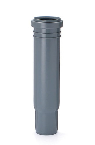 Króciec szary Ø 50/250 - głęboki kielich PP Karmat