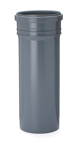 Króciec szary Ø 110 x 250  PP Karmat