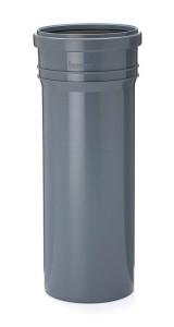 Króciec szary Ø 110 x 500  PP Karmat