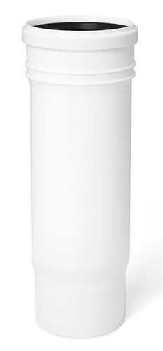 Króciec głęboki kielich Ø 110x250 biały PP Karmat