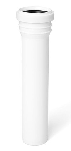 Króciec biały Ø 32x1000 PP Karmat