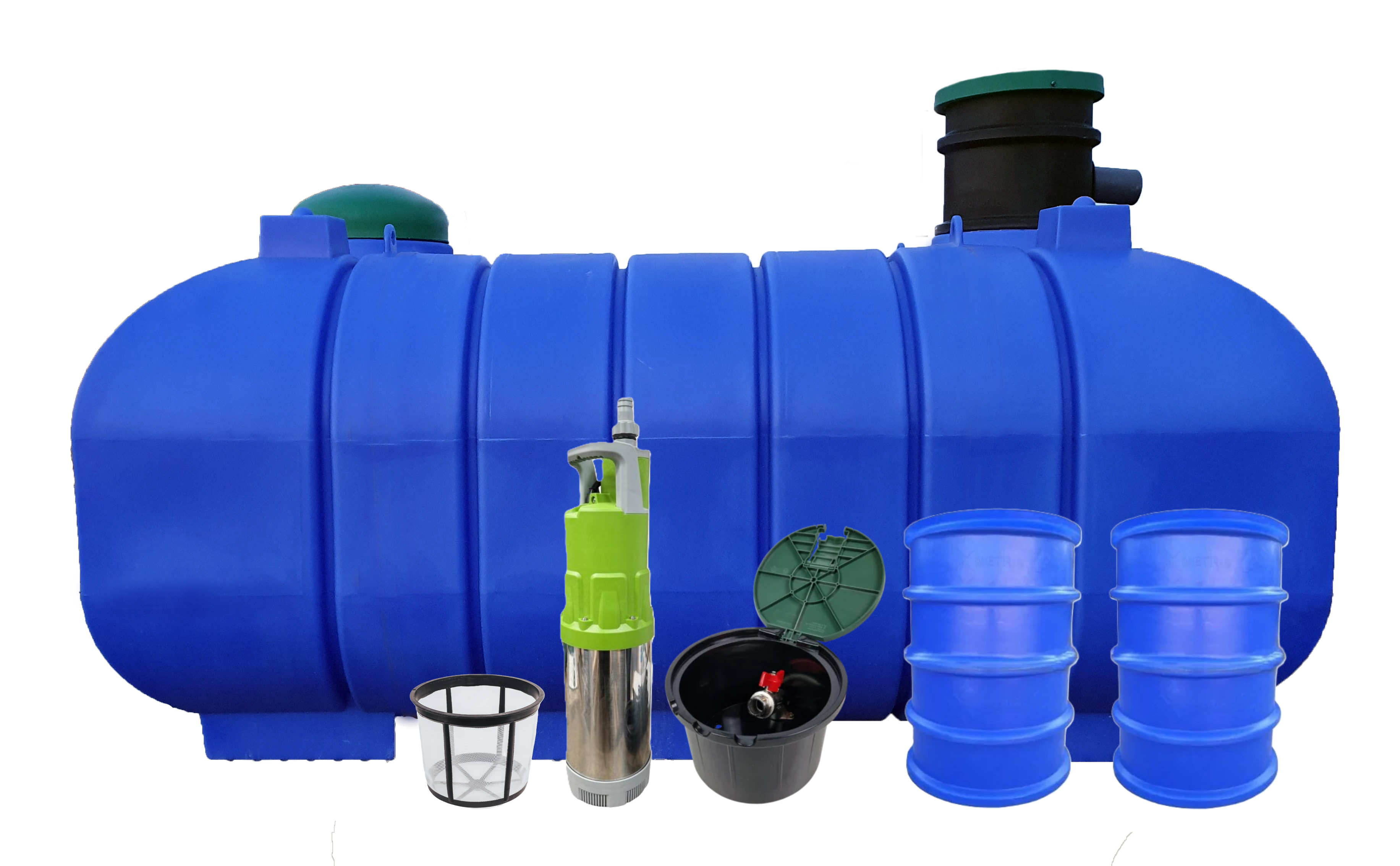 Zbiornik na deszczówkę 6000 l z pompą metria p6, zbiornik na wodę deszczową metria p6 z pompą, zbiornik metria, metria,  omega-plast, omega, omegaplast