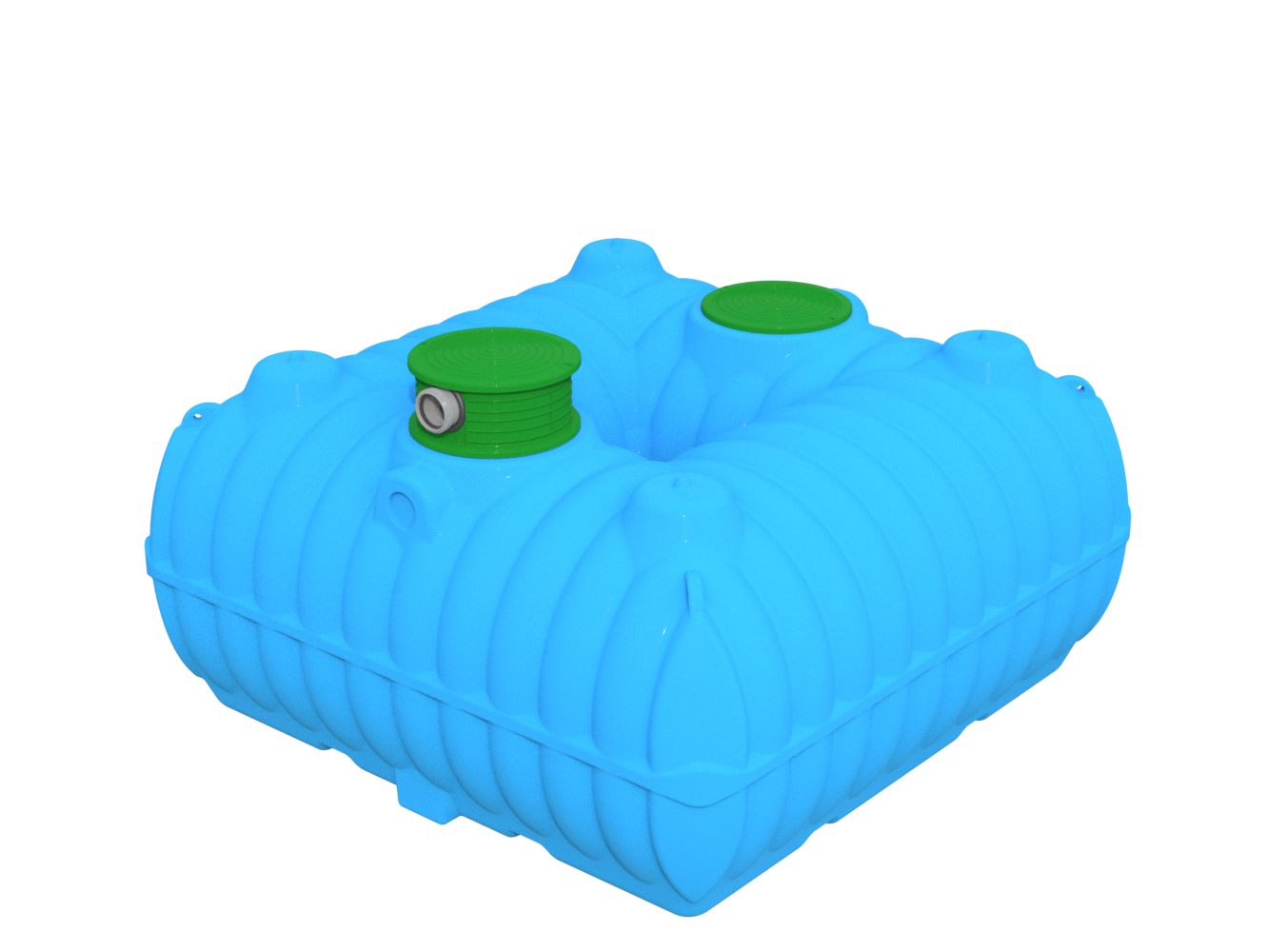 Zbiornik na deszczówkę 5000L BOLT Marseplast z filtrem i pompą zanurzeniową.